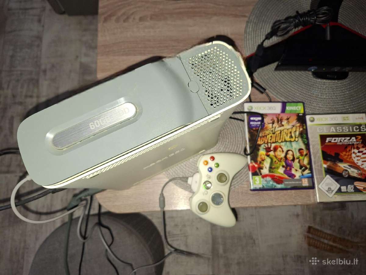 Xbox 360 60gb su Kinect - nuotraukos Nr. 5