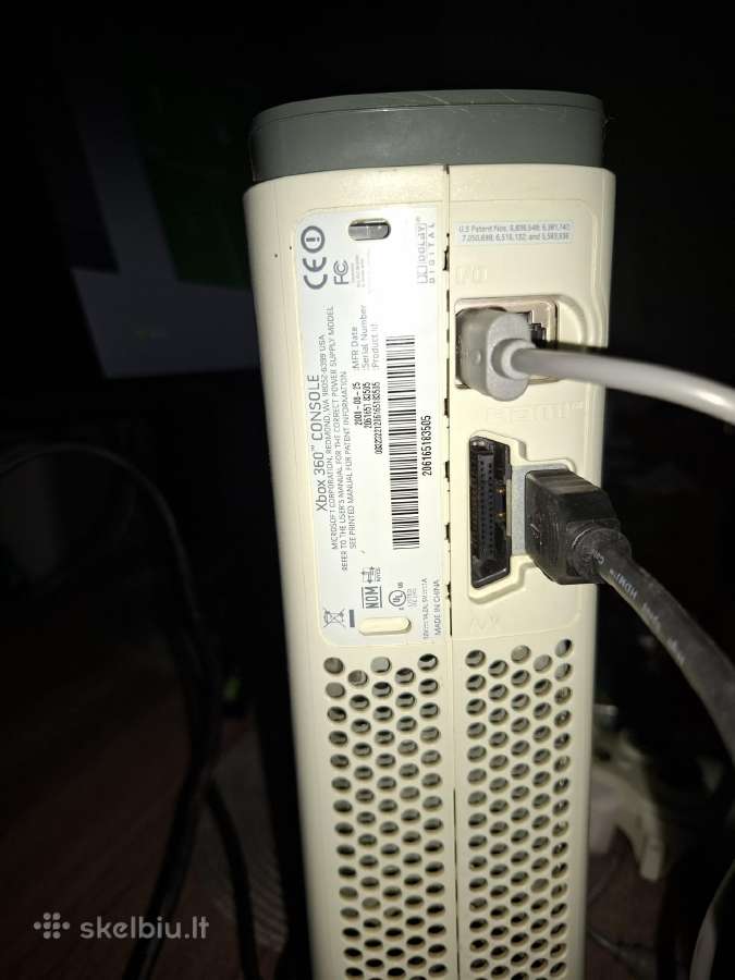 Xbox 360 60gb su Kinect - nuotraukos Nr. 6