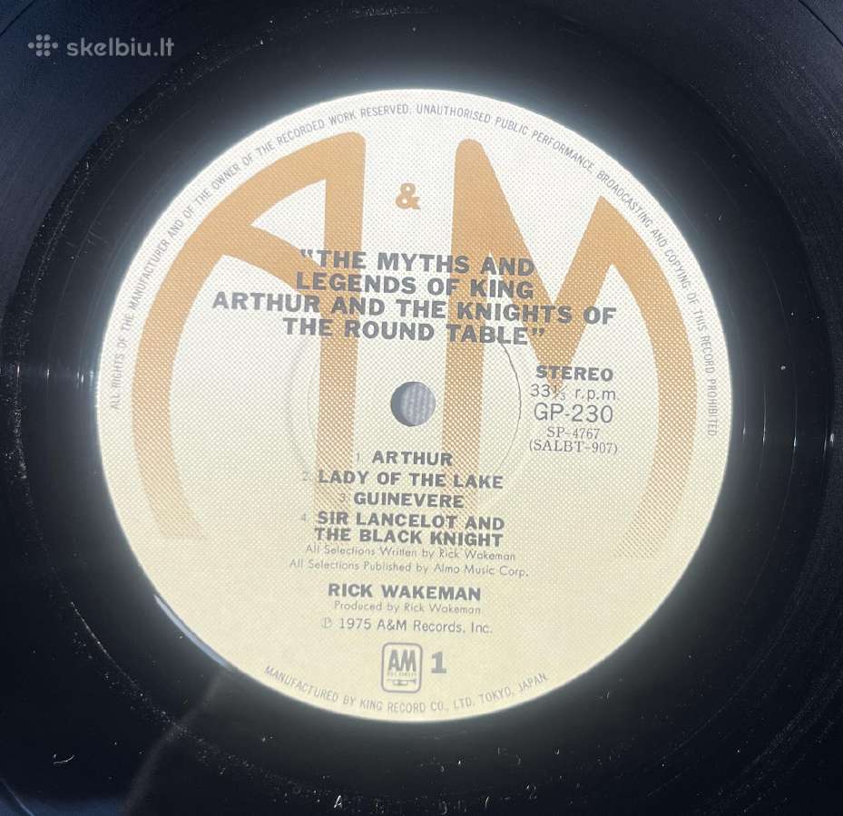 Rick Wakeman The Myths And Legends Of King Japan - nuotraukos Nr. 3