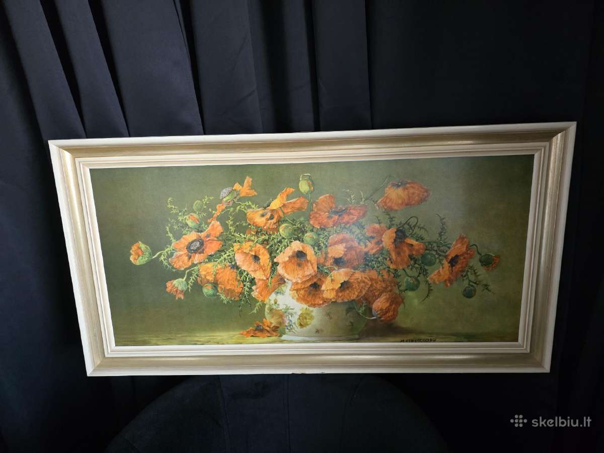 Raudonos aguonos M Streckenback Rytų Vokietijos - nuotraukos Nr. 10