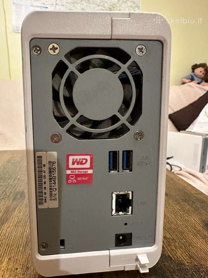 Qnap Ts-212p 500gb - nuotraukos Nr. 2