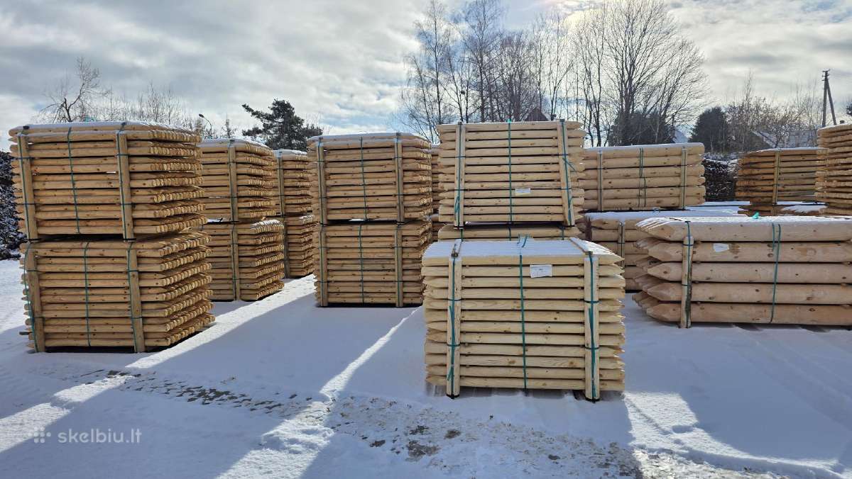 Mediniai impregnuoti kuolai – tiesiai iš gamintojo - nuotraukos Nr. 7