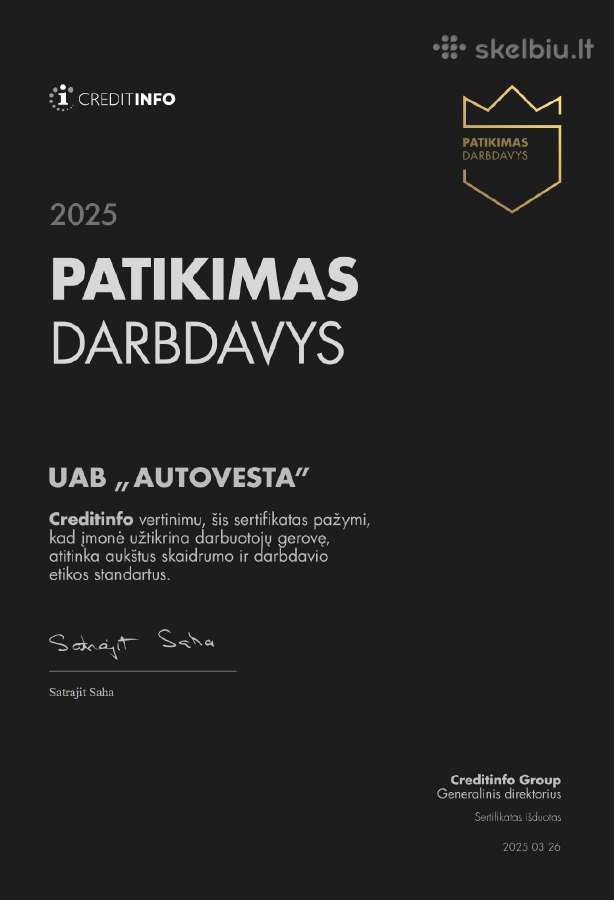Darbas Tank konteinerių (cisternų) vairuotojams - nuotraukos Nr. 2