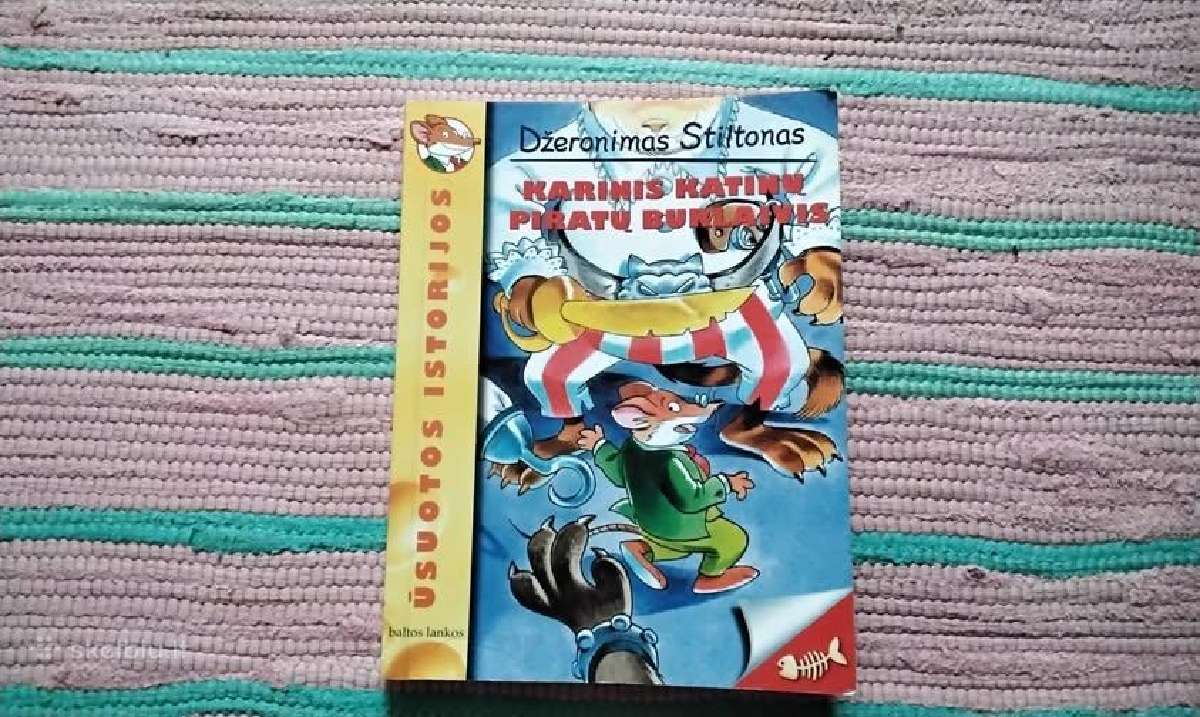 Džeronimas Stiltonas: Karinis katinų piratų burlai