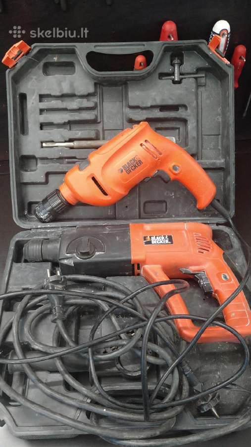 Black & Decker 6 įrankiai