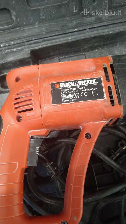 Black & Decker 6 įrankiai - nuotraukos Nr. 10