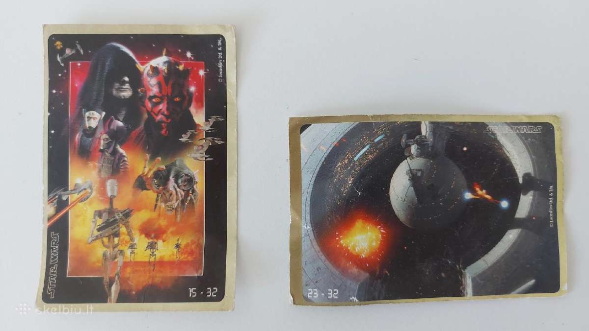 Seni "Star wars" lipdukai