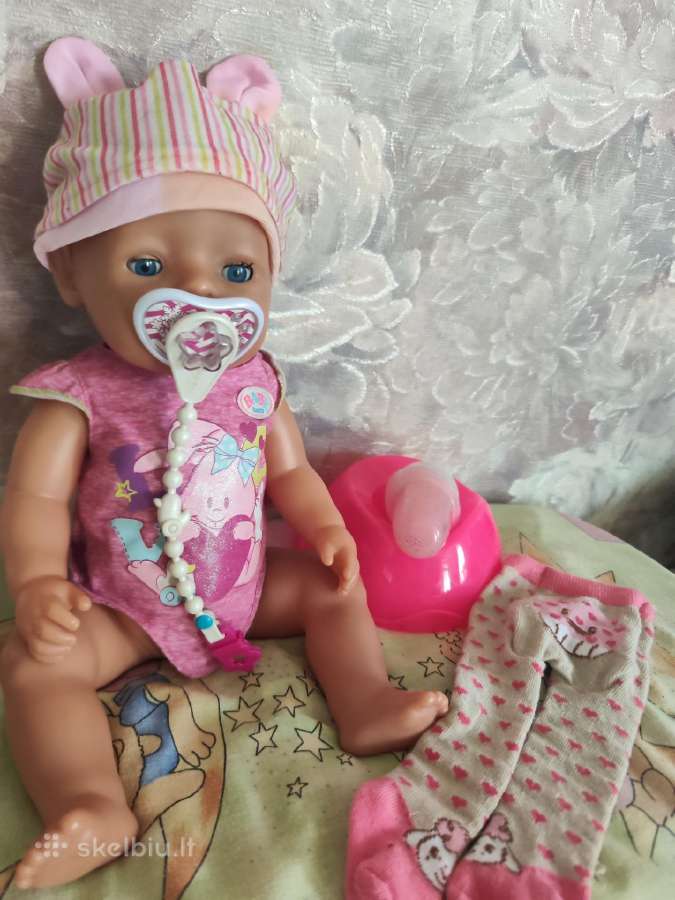 Baby born lėlė su priedais, - nuotraukos Nr. 3
