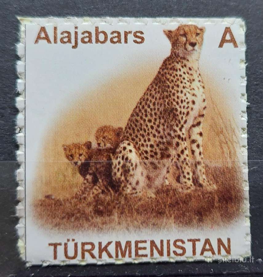 Turkmėnistanas 2007 gepardas, švarus, Michel 236a