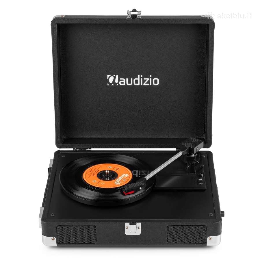 Audizio Rp111bk patefonas - lagaminas juodas - nuotraukos Nr. 3