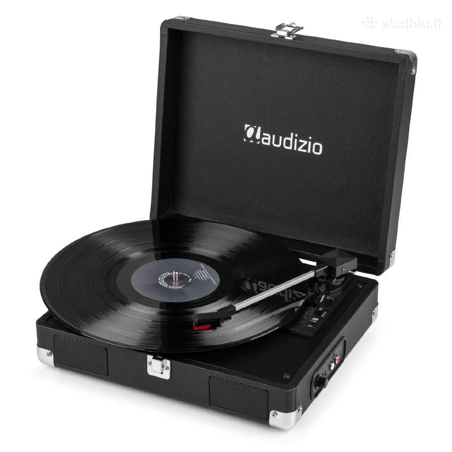 Audizio Rp111bk patefonas - lagaminas juodas - nuotraukos Nr. 4