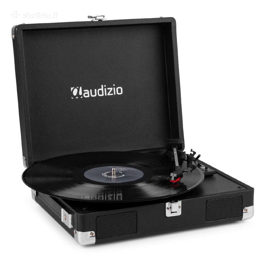 Audizio Rp111bk patefonas - lagaminas juodas - nuotraukos Nr. 6