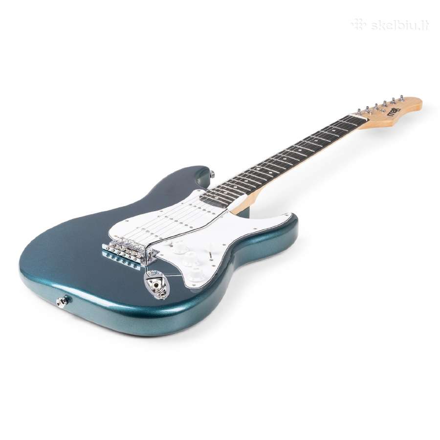 Max Gigkit elektrinės gitaros komplektas mėlyna - nuotraukos Nr. 4