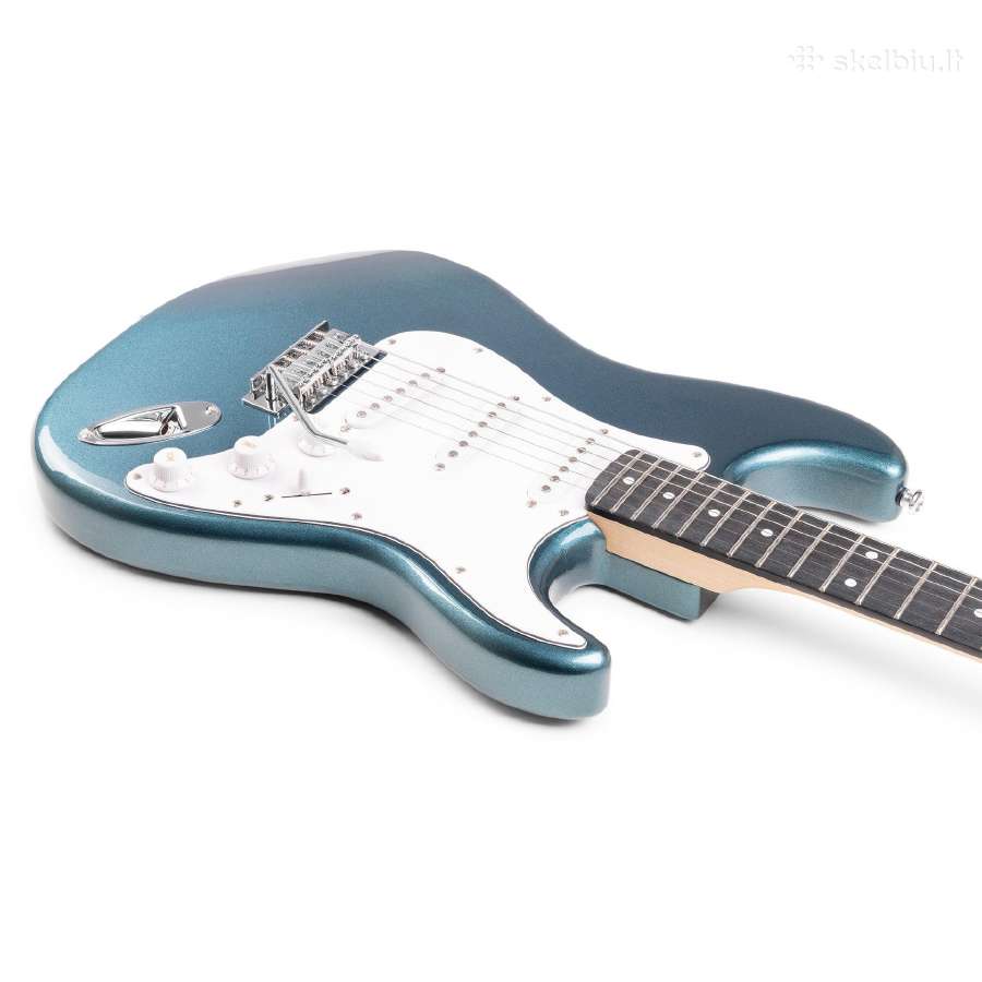 Max Gigkit elektrinės gitaros komplektas mėlyna - nuotraukos Nr. 10