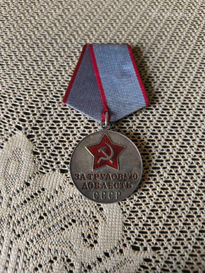 CcccCCCP Medalis Į Kolekcija . Zr. Foto. Originalu