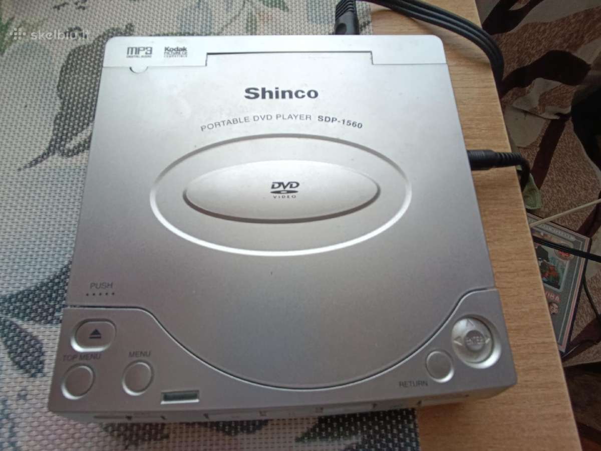 Nešiojamas Dvd grotuvas Shinco