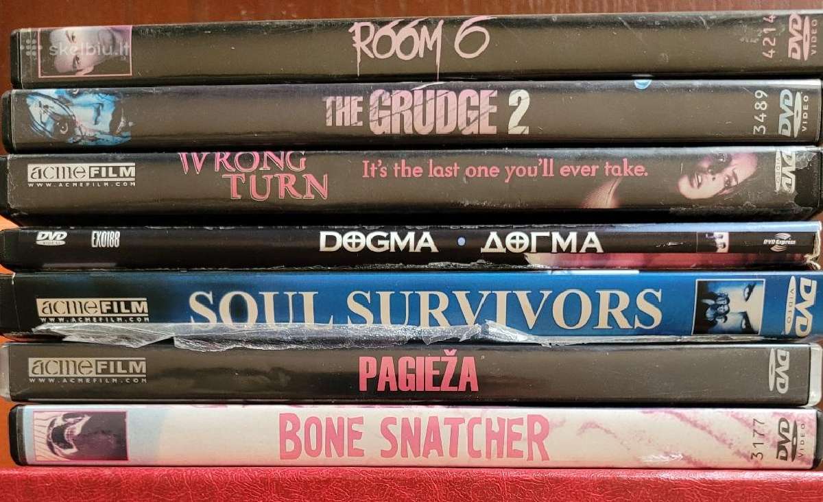 Dvd mistika, siaubas
