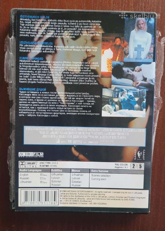 Dvd mistika, siaubas - nuotraukos Nr. 11