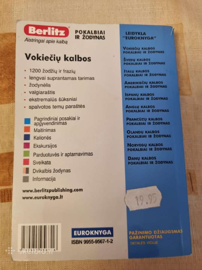 Vokiečių kalbos pokalbiai ir žodynas - nuotraukos Nr. 5