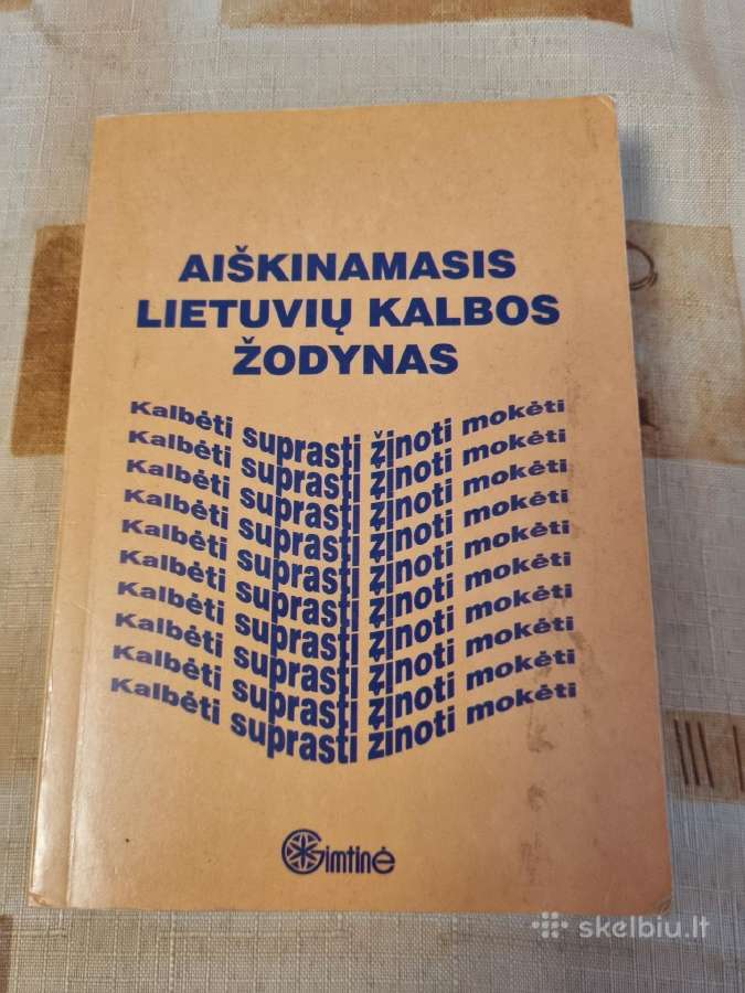 Aiškinamasis lietuvių kalbos žodynas