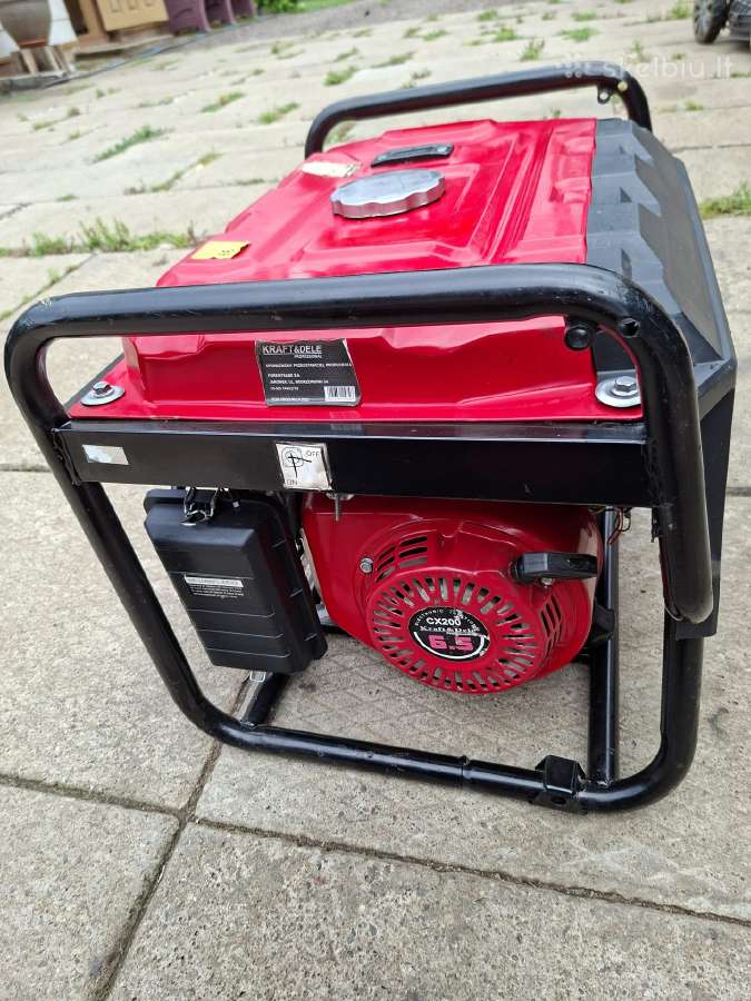 Benzininiai generatoriai 3.8kw ir 2kw - nuotraukos Nr. 2