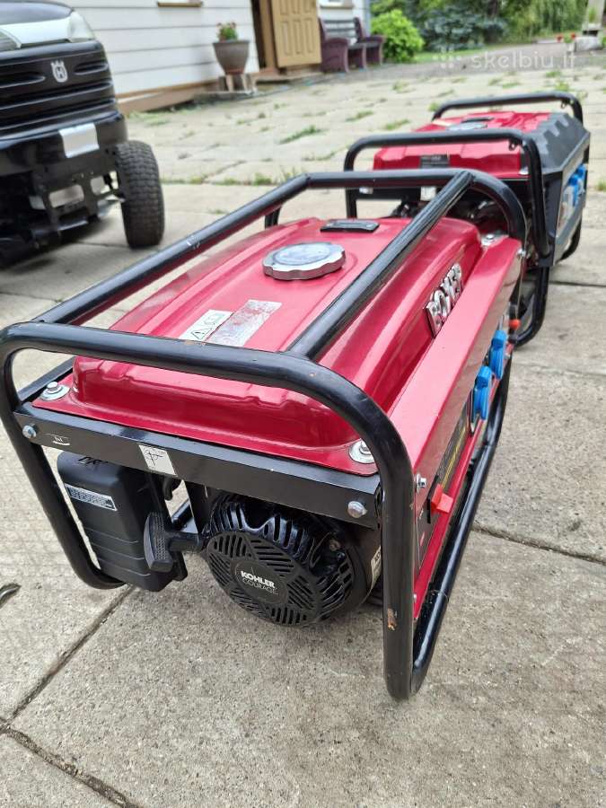 Benzininiai generatoriai 3.8kw ir 2kw - nuotraukos Nr. 5