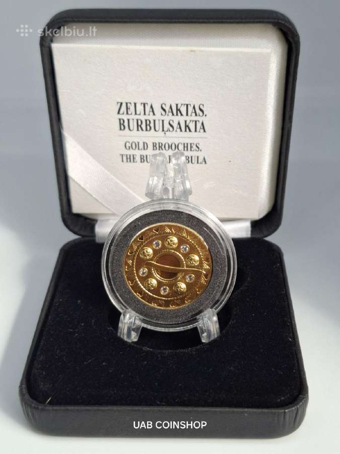 Latvia 2018 Zelta saktas - Burbulsakta 75 Euro