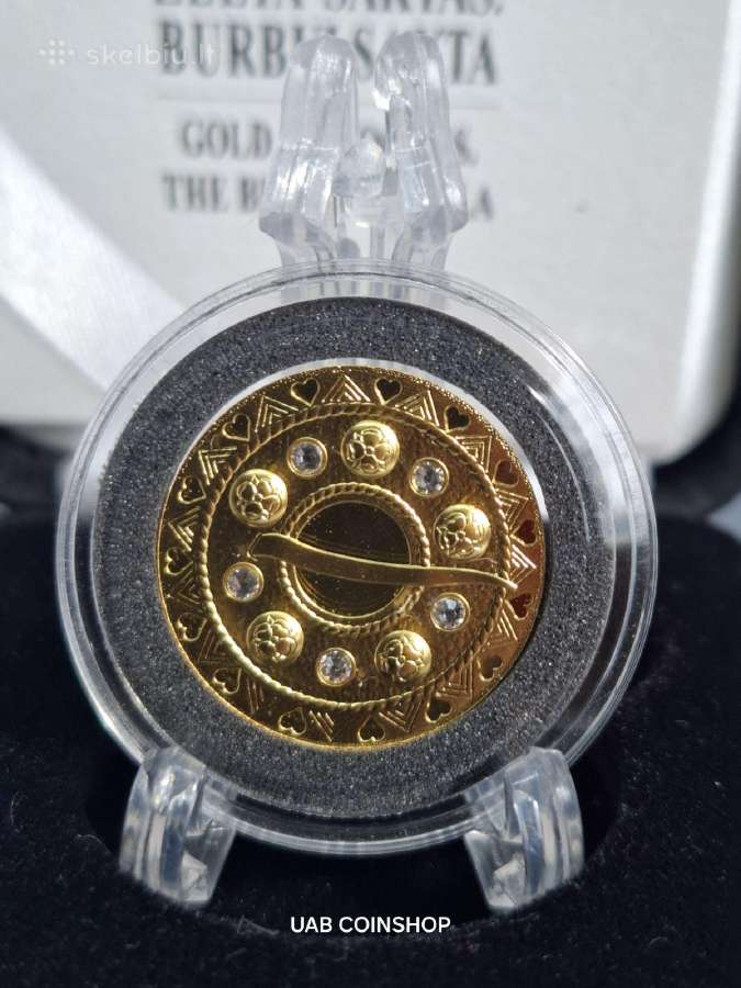 Latvia 2018 Zelta saktas - Burbulsakta 75 Euro - nuotraukos Nr. 3