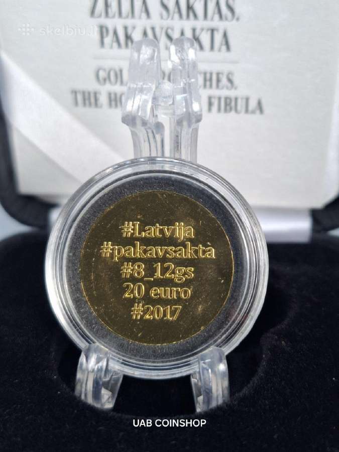 Latvija 2017 Zelta saktas - Pakavsakta - nuotraukos Nr. 3