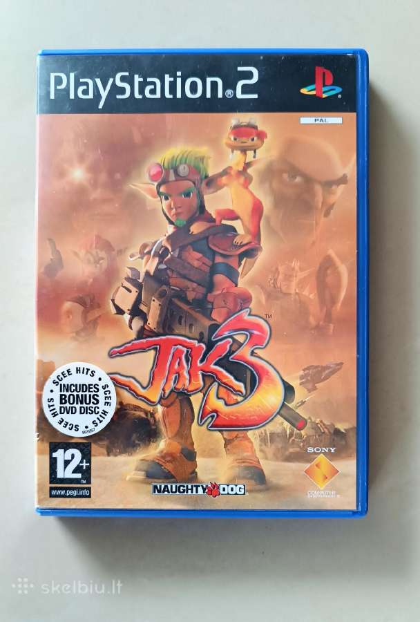 Original topinis ps2 zaidimas Jak3 - nuotraukos Nr. 4