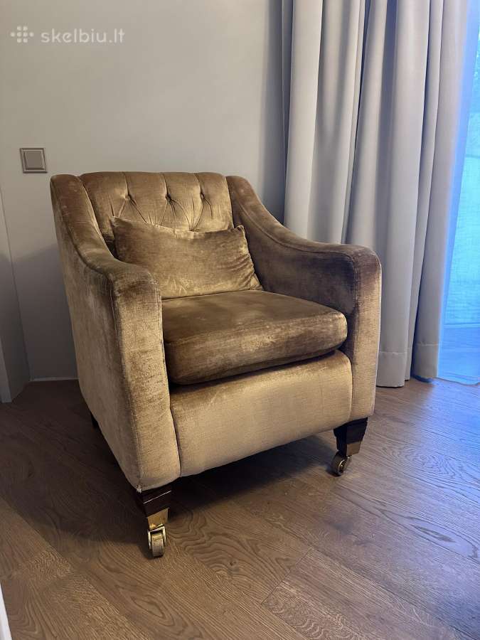 Elegantiškas prabangus foteliukas - nuotraukos Nr. 2