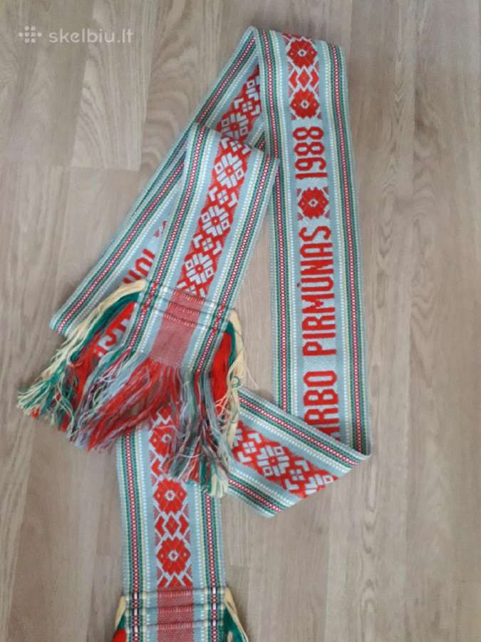 Antikvaras austos juostos 1988 m.,nosinės