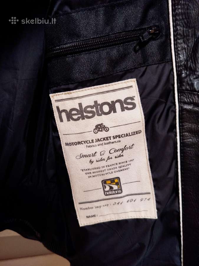 Helstons GT 7 odinė striukė - nuotraukos Nr. 11