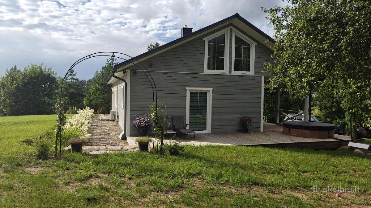 Sodyba kubilas pirtis 2-8asm tarp pušų - nuotraukos Nr. 4