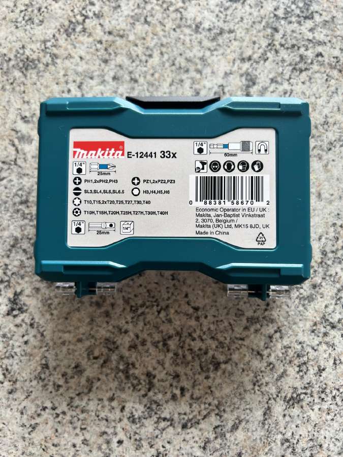 Makita atsuktuvo galvutės - nuotraukos Nr. 2