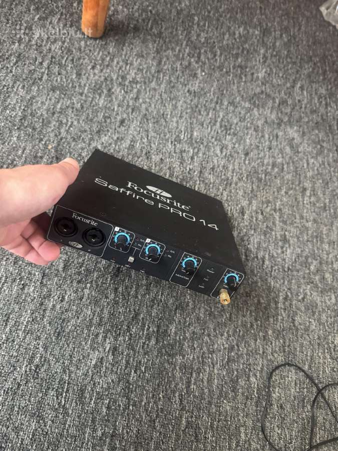 Focusrite saffire pro 14 - nuotraukos Nr. 2