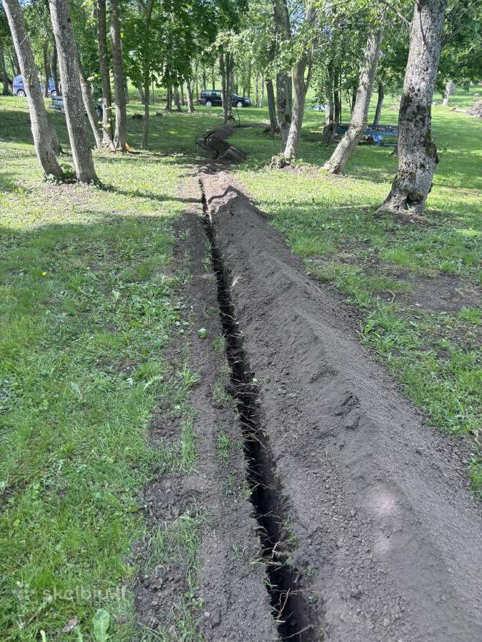 Trenšerio,ekskavatoriaus ir kitu įrankiu nuoma - nuotraukos Nr. 4
