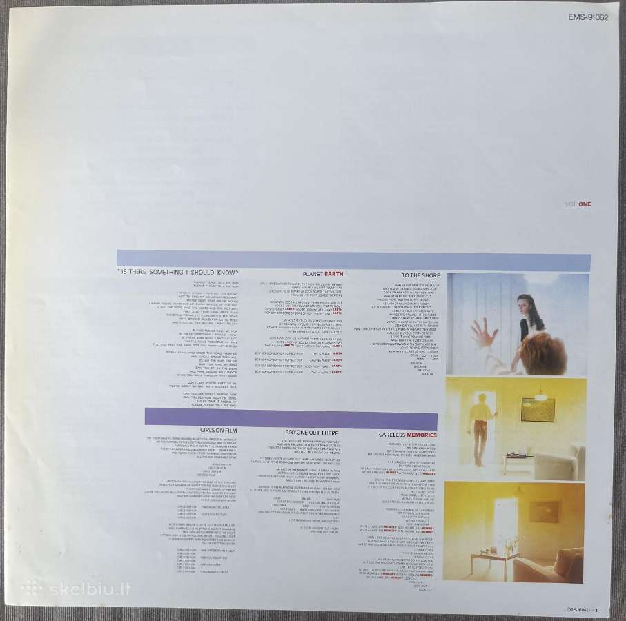Duran Duran Japonija vinilas - nuotraukos Nr. 4