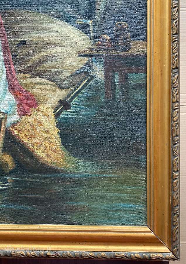 Antikvarinis paveikslas: Tarakanova 72x51 cm - nuotraukos Nr. 8