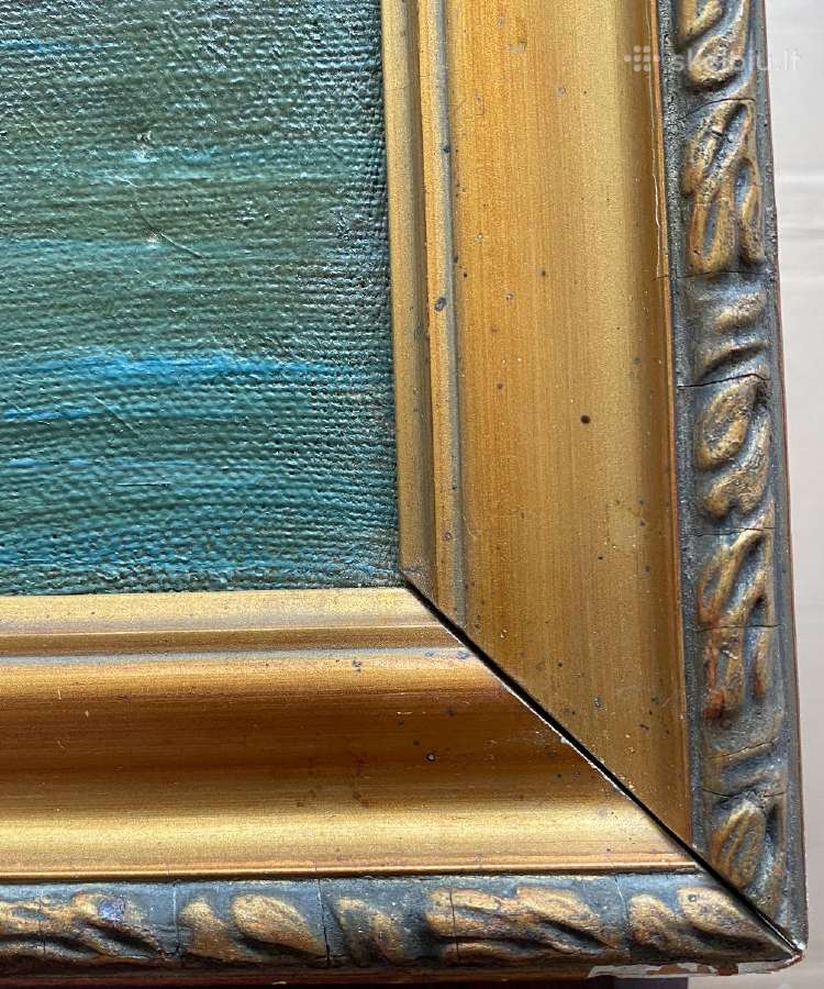 Antikvarinis paveikslas: Tarakanova 72x51 cm - nuotraukos Nr. 11