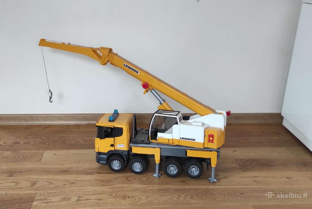 Liebherr Scania kranas