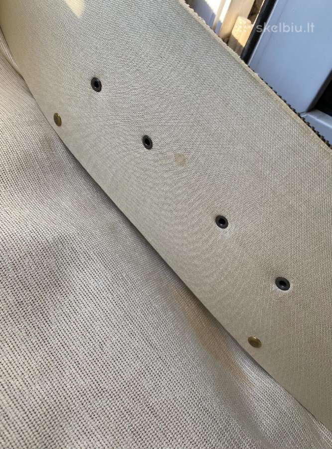 Antikvarinis medžiaginis lagaminas, 55 x 35 x 14 c - nuotraukos Nr. 8