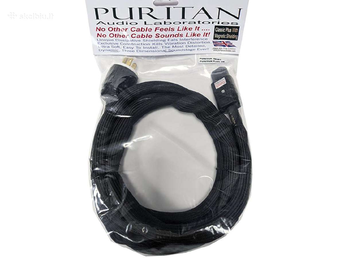 Puritan audio Classic Powercord elektros laidas