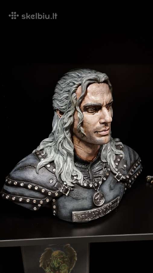 The Witcher biustas 40cm - nuotraukos Nr. 3