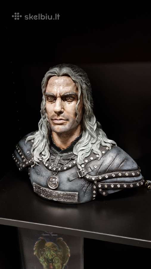 The Witcher biustas 40cm - nuotraukos Nr. 4