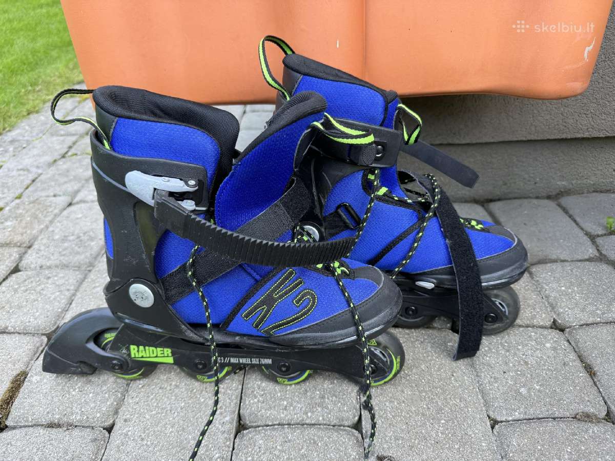 K2 rieduciai 35-40 dydis (reguliuojami)