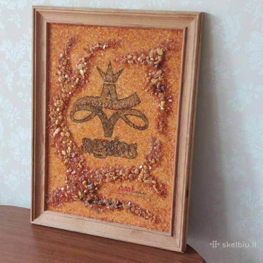 Paveikslas-mozaika iš gintaro .Amber Art . - nuotraukos Nr. 4