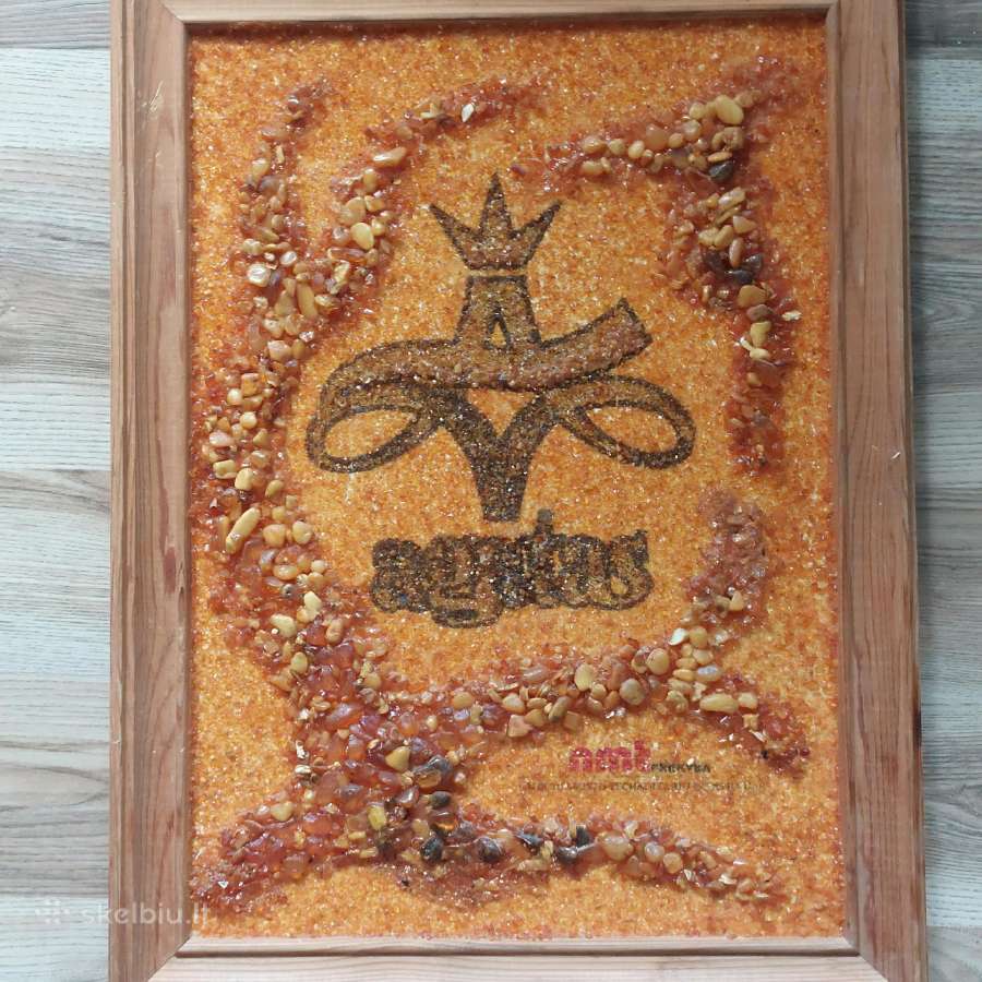 Paveikslas-mozaika iš gintaro .Amber Art . - nuotraukos Nr. 6