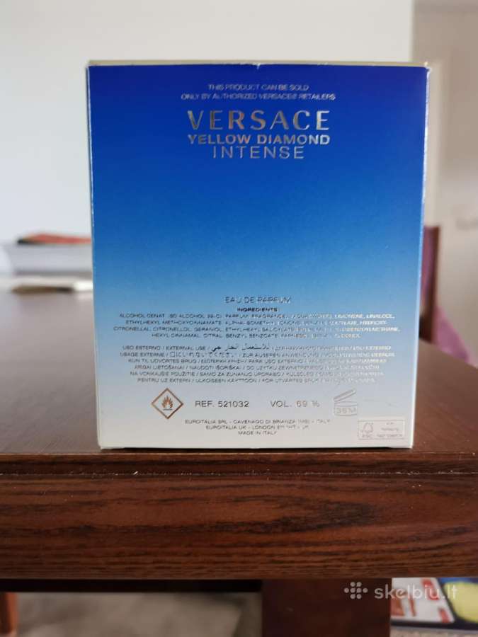 *Versace Yellow Diamond Intense Edp kvepalai 90 ml - nuotraukos Nr. 7