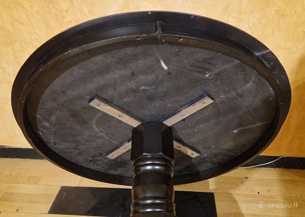 Apvalus stalas 106 cm skersmens 3 vnt. - nuotraukos Nr. 4